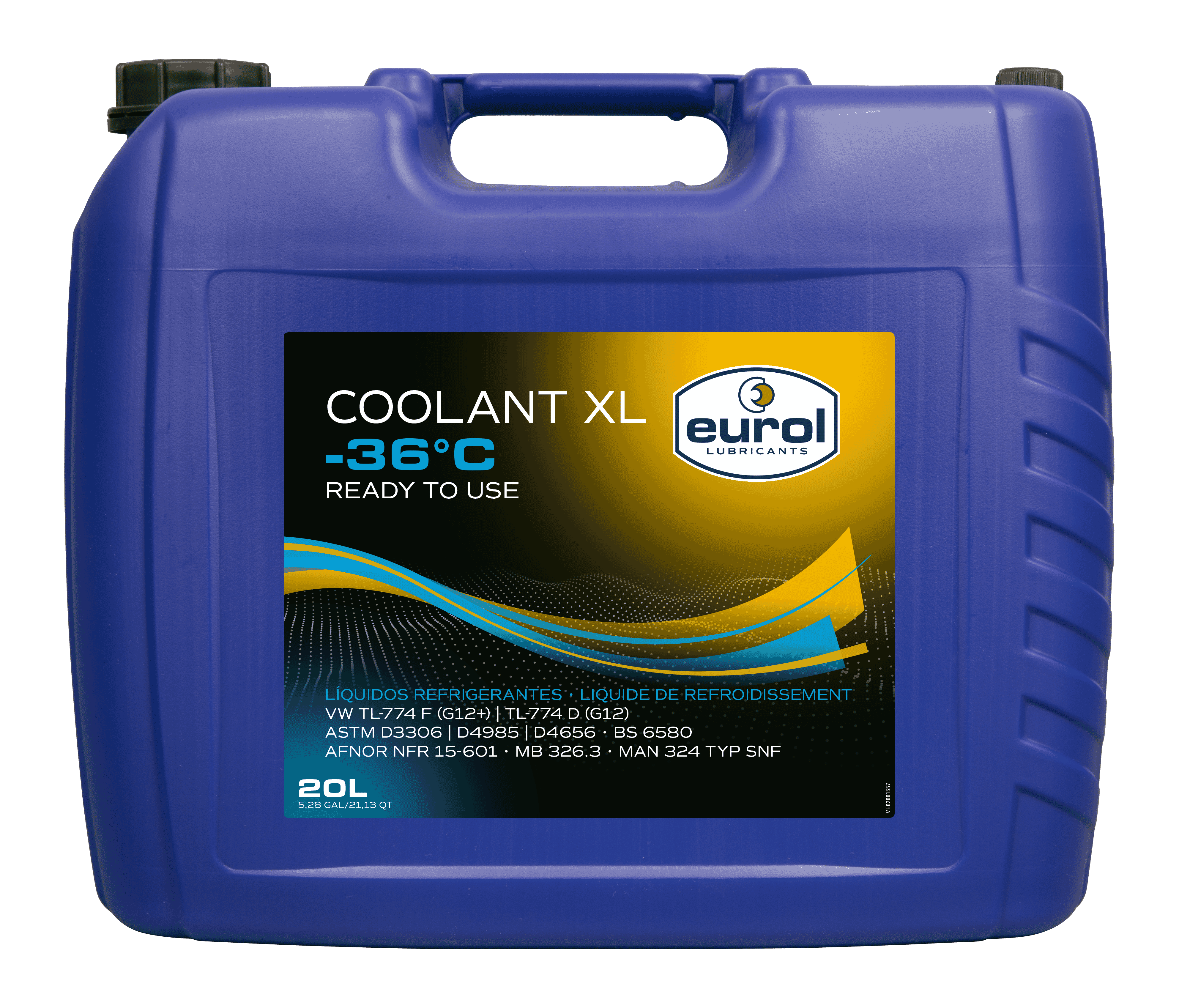 Eurol Coolant  XL Yellow -36º C